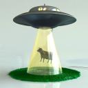 Alien Abduction Lamp