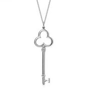 Tiffany TREFOIL Key (silver)