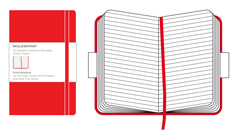 Moleskine Ruled Red Notebook