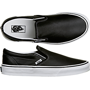 Vans Leather Classic Slip-Ons