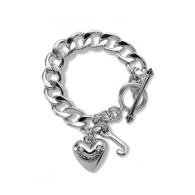 Juicy Couture Silver Starter Bracelet