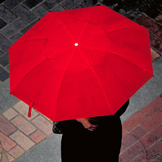 red umbrella