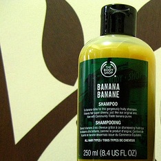 the body shop banana shampoo