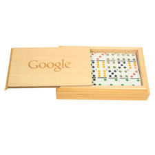 google wood dominoes set