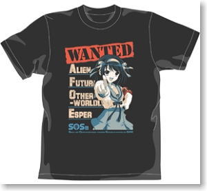 The Melancholy of Haruhi Suzumiya Suzumiya Haruhi T-shirt Charcoal Size : M