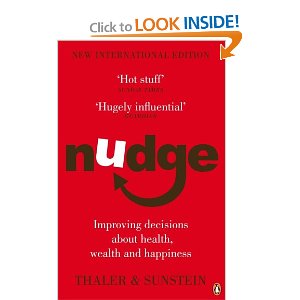 Книга "Nudge: Improving decisions about health, wealth and happiness", Thaler and Sunstein