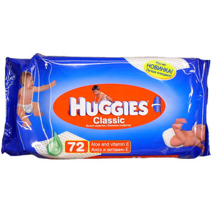 Влажные салфетки Huggies