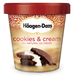 H&#228;agen-Dasz Cookies and Cream