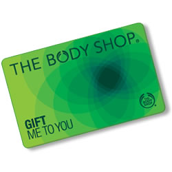 Подарочная карта Bodyshop