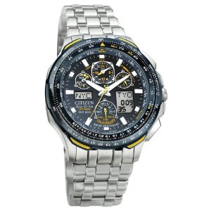 Citizen Men's JY0040-59L Eco-Drive Blue Angels Skyhawk A-T Watch