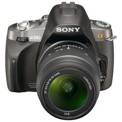 Зеркальная цифровая фотокамера SONY DSLR-A380L (kit 18-55)