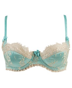 Lace Flirt Bra Blue