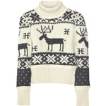 Scandinavian print sweater