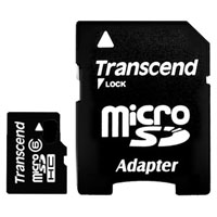 Transcend microSDHC Card 8Gb