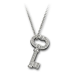 Secrets Key Pendant Swarovski