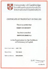 Cambridge ESOL (CPE)