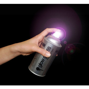 ThinkGeek :: Glow Graffiti Light in a Can