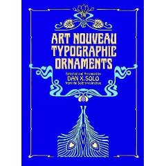 Art Nouveau Typographic Ornaments (Picture Archives)