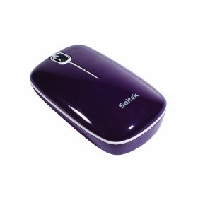 Saitek PC Wired Flexi Mouse - Aubergine