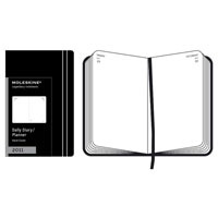 Ежедневник Moleskine "Classic" (2011), нелинованный, XSmall, черный