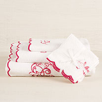 zara home wave towel