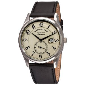 Stuhrling Original Men's 171B.331554 Cuvette Classic Automatic Grey Dial Watch