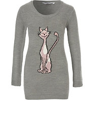 Longline Cat Jumper