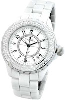 часы Chanel J12 White Ceramic Automatic Midsize Watch H0970