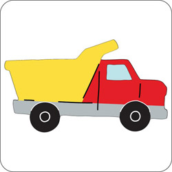 Ніж Dump Truck (Cuttlebug) 5х5см