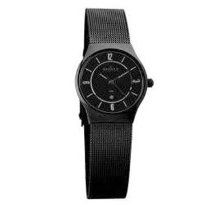 Skagen Damenarmbanduhr Slimline Stahl 233 XSBB