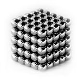 Neocube magnets Silver 125х7