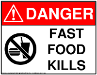 No fast food