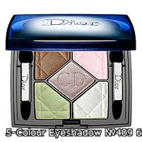 Пятицветная палитра теней Dior 5 Couleurs Iridescent №409