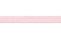 Лента May Arts - Polka Dot Grosgrain Ribbon - Pink, ширина 1,6 см, длина 90см