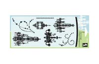 Акриловый штамп Inkadinkado - 'Chandeliers' - 10см х 20см