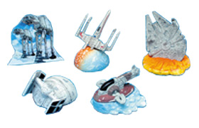 Star Wars Miniature Vehicle Assortment Ornaments