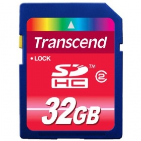 32 Gb SD Transcend или CompactFlash (смотря какая у меня будет потом камера)