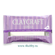 Глина CLAYCRAFT by DECO декоклей (137г, белая)