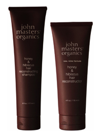 John Masters Organics Honey and Hibiscus Hair Reconstructing Shampoo 177ml + Hair Reconstructor 118ml