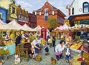 Пазл Gibsons "The Farmers' Market,1000