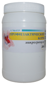 vitawater "Профилактический корм" микрогранулы (лечебный-2 S)