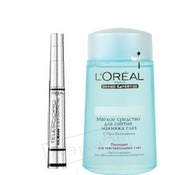 L`OREAL Набор для макияжа глаз Telescopic Clean Defenition