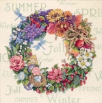 Dimensions 35040 Wreath of all Season