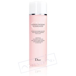 CHRISTIAN DIOR Нежный тонизирующий лосьон с экстрактом бархатного пиона Lotion Tendre Tonifiante