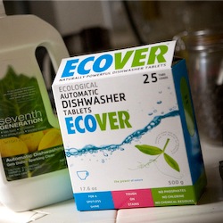 ecover ecological automatic dishwasher tablets