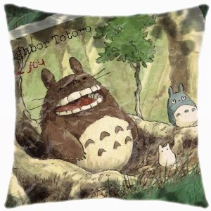 Totoro: Laugh Along Totoro 15-inch Pillow