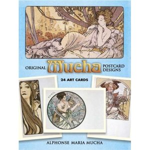 Original Mucha Postcard Designs