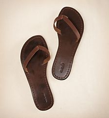 Aerie Leather Flip-Flop