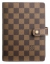 ежедневник Louis Vuitton medium ring agenda cover damier