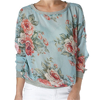 floral sheer top